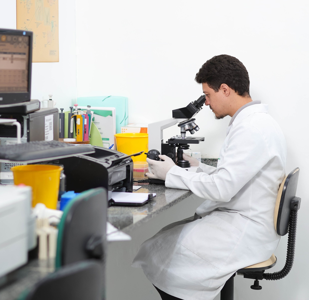 foto do laboratório